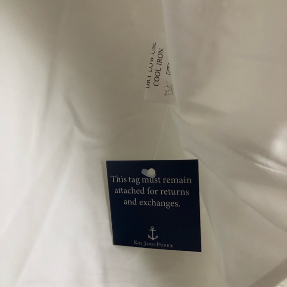 NWT Kiel James Patrick White Top XS - Picture 4 of 5